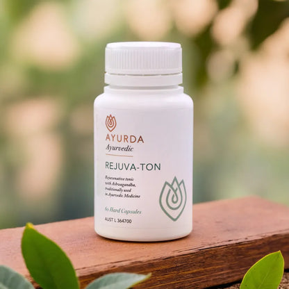 Rejuva-ton High Potency Ashwagandha Blend - 60 Capsules (ARTG Approved)
