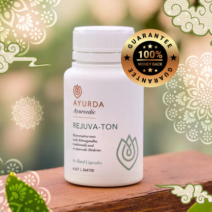 Rejuva-ton High Potency Ashwagandha Blend - 60 Capsules (ARTG Approved)