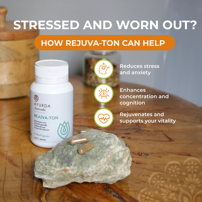 Rejuva-ton High Potency Ashwagandha Blend - 60 Capsules (ARTG Approved)